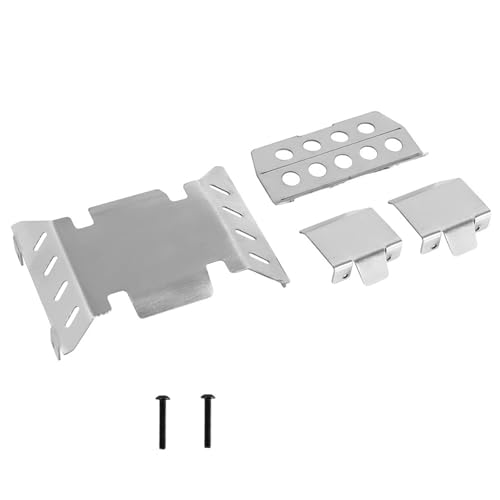SELVFZ Metall Skid Platten Werkzeug Für 1/10 Fernbedienung Crawler Chassis Für Crawler Accessoires Modell Crawler Car Toy von SELVFZ