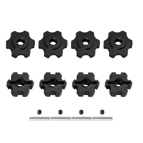 SELVFZ Metalladapter Für Fernbedienungsauto Extended Rad Hexagon Drive Hub Adapter Ersatzteil Für Raxxax 1/10 Fahrzeug ACCS SELVFZ Metalladapter Für Fernbedienungsauto Extended Rad Hexagon Drive Hub Adapter Ersatzteil Für Raxxax 1/10 Fahrzeug ACCS von SELVFZ
