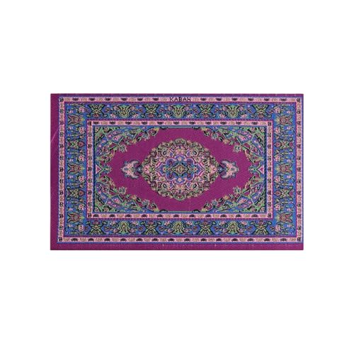 SELVFZ Miniatur Türkischer Teppich Mit Traditionellen Türkischen Musterdesigns Für 1/12 Skala Dollhouses Wohnzimmerszenendekoration SELVFZ Miniatur Türkischer Teppich Mit Traditionellen Türkischen Musterdesigns Für 1/12 Skala Dollhouses Wohnzimmerszenendekoration von SELVFZ