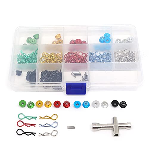 SELVFZ Multicolor Haltel Ruckle Nussschraube Für Modellauto 1:10 1:12 Klemm Und Nussschraubenzubehör SELVFZ Multicolor Haltel Ruckle Nussschraube Für Modellauto 1:10 1:12 Klemm Und Nussschraubenzubehör von SELVFZ