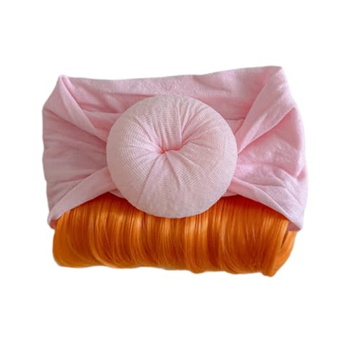 SELVFZ Neugeborene Haarteil Kopfbedecke Baby Girls Cosplay Haarband Mit Schönen Decor Festival Haarverzierung von SELVFZ