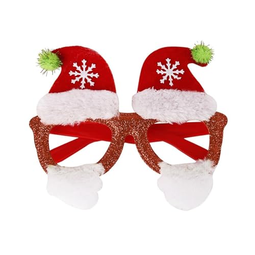 SELVFZ Neuheit Holiday Eyewear Mit Rahmen Weihnachts Cosplay Gruppe & Feier Requisiten Festliche Kostümgläser von SELVFZ