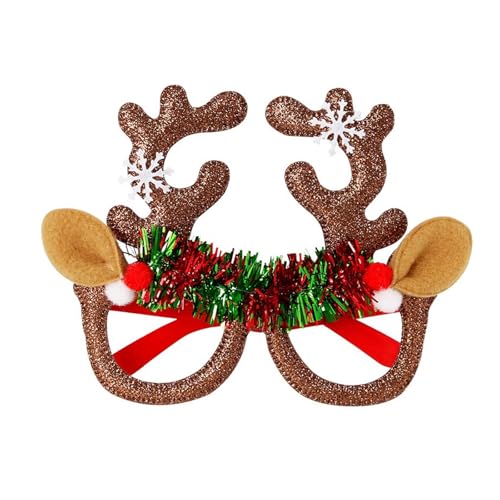 SELVFZ Neuheit Holiday Eyewear Mit Rahmen Weihnachts Cosplay Gruppe & Feier Requisiten Festliche Kostümgläser von SELVFZ