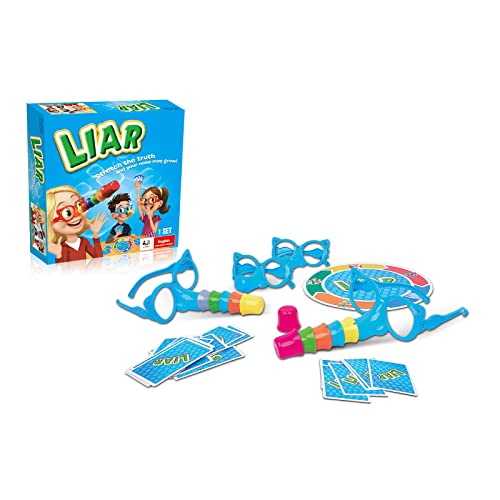 SELVFZ Party Game Lügner Game Lügner Brettspiele Für Kinder Fun Party Game Bildung Kinder Nasen Brille 2-4 Spieler von SELVFZ