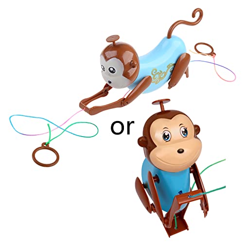 SELVFZ Plastik Monkey Kletterseil Spielzeug Für Kinder/Erwachsene Lindern Stressversorgungen Plastik Lustiges Spielzeug Mit Lustiger Aktion von SELVFZ