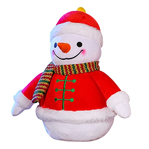 SELVFZ Plüsch Gefüllt Für Doll Snowman Toy Figur Haushaltstisch Dekoration Interaktive Weihnachts Ornament Geschenkclip Für Puppenmaschin SELVFZ Plüsch Gefüllt Für Doll Snowman Toy Figur Haushaltstisch Dekoration Interaktive Weihnachts Ornament Geschenkclip Für Puppenmaschin von SELVFZ