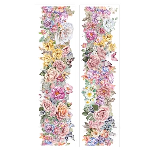 SELVFZ Praktische 200 cm Robuste Haustier Blumenaufkleber Home Ornament Für Kreative Pflanzenlandschaftsgestaltung Und Saisonale Dekoration von SELVFZ