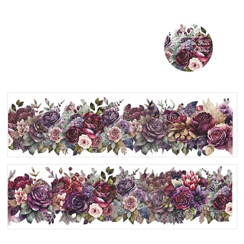 SELVFZ Praktische 200 cm Robuste Haustier Blumenaufkleber Home Ornament Für Kreative Pflanzenlandschaftsgestaltung Und Saisonale Dekoration von SELVFZ