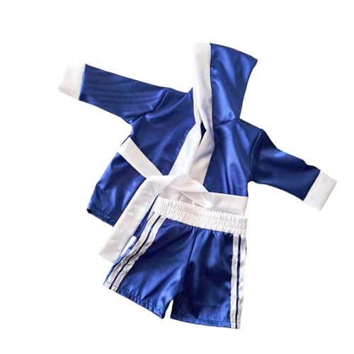 SELVFZ Säuglingsboxing Themenfoto Kostüm Schnellkleid Baby Kostüm Outfit Für Familienereignisse Und Partys Atmungsaktives Baby Fotoshooting Uniform von SELVFZ