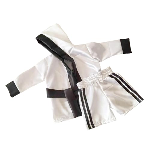 SELVFZ Säuglingsboxing Themenfoto Kostüm Schnellkleid Baby Kostüm Outfit Für Familienereignisse Und Partys Atmungsaktives Baby Fotoshooting Uniform von SELVFZ