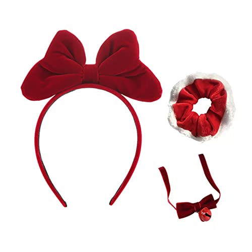 SELVFZ Samt Bögen Kopfschmuck Big Bowknots Stirnband Halskette Set Glocken Halshorn Erdbeerohrringe Dekorative Brillen Für Weihnachten Schwarze Samt Bogen Kopfband Mädchen Dekorative Brillen SELVFZ Samt Bögen Kopfschmuck Big Bowknots Stirnband Halskette Set Glocken Halshorn Erdbeerohrringe Dekorative Brillen Für Weihnachten Schwarze Samt Bogen Kopfband Mädchen Dekorative Brillen von SELVFZ
