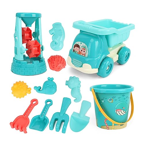 SELVFZ Sandspielzeugset Einschließlich Sandrad LKW Spielzeugschaufel Schaufel Formen Outdoor Beach Toy Tool Kits Für Jungen Mädchen SELVFZ Sandspielzeugset Einschließlich Sandrad LKW Spielzeugschaufel Schaufel Formen Outdoor Beach Toy Tool Kits Für Jungen Mädchen von SELVFZ