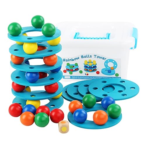 SELVFZ Sensorische Holzbausteine Stapelspiel Mit Wasser Bemalte Blöcke Stimulation Stimulation Turm Für Kinder Eltern SELVFZ Sensorische Holzbausteine Stapelspiel Mit Wasser Bemalte Blöcke Stimulation Stimulation Turm Für Kinder Eltern von SELVFZ