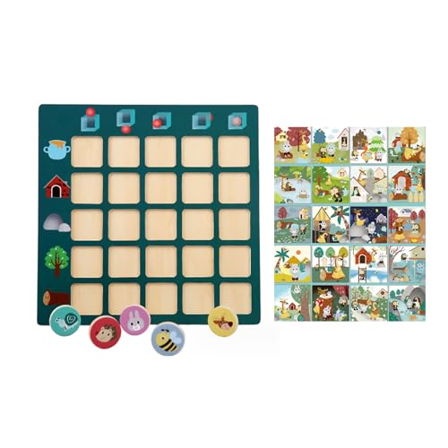 SELVFZ Sensorische Raumsortierung Spielzeug Cartoon Logisches Denken Brettspiel Kinder Gehirnentwicklung Aktivität Spielzeug Logisch Raum Denken Bildungsspielzeug Für Jungen Und Mädchen von SELVFZ