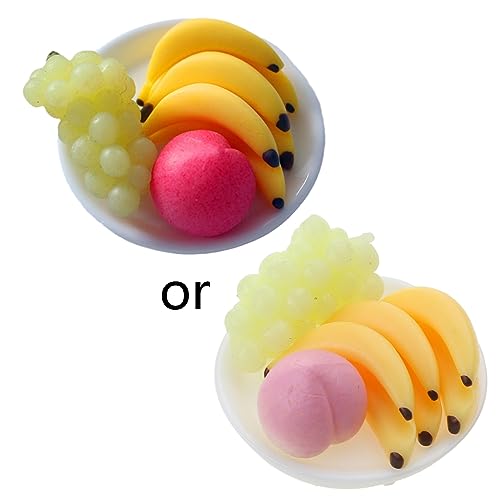 SELVFZ Set 6pcs Spielzeugküche Obst Trauben/Pfirsichmodell Für Doll House ACCS Kitchen Accessoire Girls Jungen Tun Rollenspiel SELVFZ Set 6pcs Spielzeugküche Obst Trauben/Pfirsichmodell Für Doll House ACCS Kitchen Accessoire Girls Jungen Tun Rollenspiel von SELVFZ