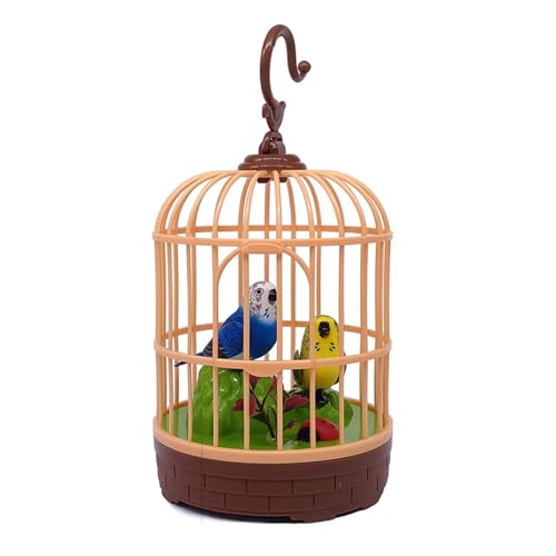 SELVFZ Sound Aktiviertes Chirping Vogel Käfigspielzeug Für Kinder Und Zuhause Dekore Entspannung Vogelkäfigspielzeug Mit Realistischen Designs SELVFZ Sound Aktiviertes Chirping Vogel Käfigspielzeug Für Kinder Und Zuhause Dekore Entspannung Vogelkäfigspielzeug Mit Realistischen Designs von SELVFZ