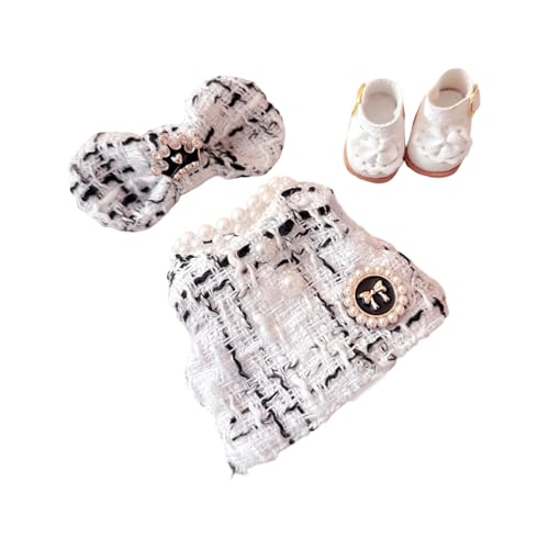 SELVFZ Stylish Doll Outfit Mit Kleider Bowtie Schuhen Für 17 cm Generation 1 & 2 Sammlerfigur Dolls Display Und Foto Requisiten SELVFZ Stylish Doll Outfit Mit Kleider Bowtie Schuhen Für 17 cm Generation 1 & 2 Sammlerfigur Dolls Display Und Foto Requisiten von SELVFZ
