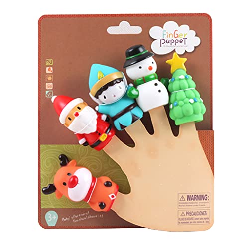SELVFZ Süße Fingerpuppen Weihnachtsspielzeug Lustige Weihnachtsfingerhaube Für Kinder Zum Spielen Auf Den Bett Lustige Kindergeschenke SELVFZ Süße Fingerpuppen Weihnachtsspielzeug Lustige Weihnachtsfingerhaube Für Kinder Zum Spielen Auf Den Bett Lustige Kindergeschenke von SELVFZ