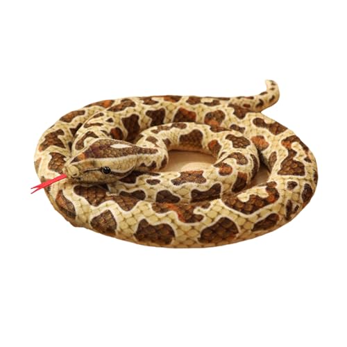 SELVFZ Superrr Long Snake Toy Große Ausgestopfte Tiere Für Halloween Streiche Spiel Spielzeug Couch Kissen Gefüllte Tiere Schlange SELVFZ Superrr Long Snake Toy Große Ausgestopfte Tiere Für Halloween Streiche Spiel Spielzeug Couch Kissen Gefüllte Tiere Schlange von SELVFZ