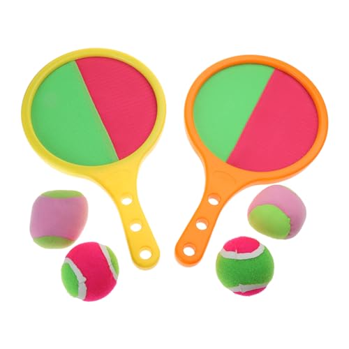 SELVFZ Toss Catch Paddle Bälle Spielzeug Outdoor Spiel Interaktive Spielzeugsportfähigkeits Training Early Education Toy Für Kids 3+ von SELVFZ