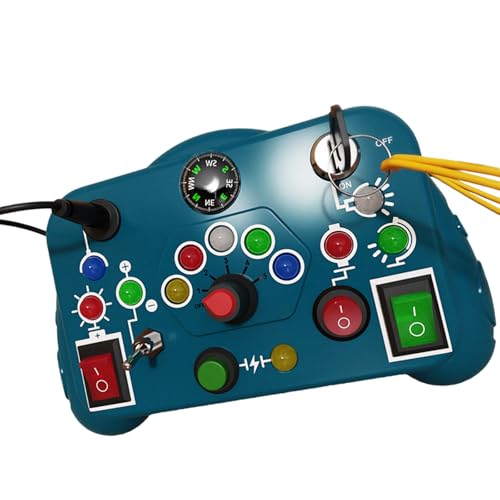 SELVFZ Toy Board Geschäftiger Spielzeug Cartoon Animal Skill Lernen Geschäftiges Spielzeug Für Kleinkinder Kinder Feinmotorik Lernen Spielzeug von SELVFZ
