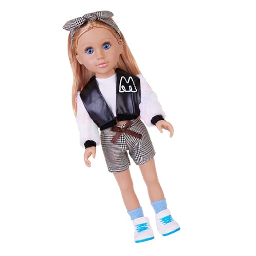 SELVFZ Toy Dolls Soft Waschable PVC Blonde Mädchen 18 "Baby Girls Dolls Für Kinder 18" Spielzeug Mit Outfit Set Spielen SELVFZ Toy Dolls Soft Waschable PVC Blonde Mädchen 18 "Baby Girls Dolls Für Kinder 18" Spielzeug Mit Outfit Set Spielen von SELVFZ