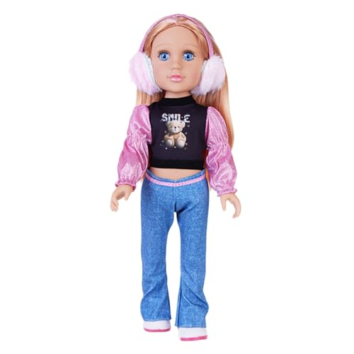 SELVFZ Toy Dolls Soft Waschable PVC Blonde Mädchen 18 "Baby Girls Dolls Für Kinder 18" Spielzeug Mit Outfit Set Spielen SELVFZ Toy Dolls Soft Waschable PVC Blonde Mädchen 18 "Baby Girls Dolls Für Kinder 18" Spielzeug Mit Outfit Set Spielen von SELVFZ