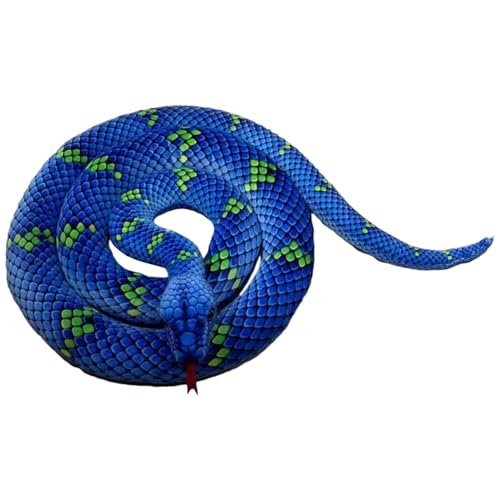 SELVFZ Übergroßer Schlangenstreich Spielzeug Stofftiere Spielzeug Für Erwachsene Halloween Stoffed Snake Figur Spielzeugstreich Für Kinder von SELVFZ