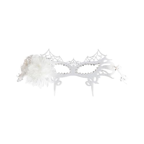 SELVFZ Vintage Lace Halloween Maske Für Frauen Halloween Rollenspiel Hochzeit Proms Halloween Cosplay Maske Halloween Half Face Party Maske SELVFZ Vintage Lace Halloween Maske Für Frauen Halloween Rollenspiel Hochzeit Proms Halloween Cosplay Maske Halloween Half Face Party Maske von SELVFZ