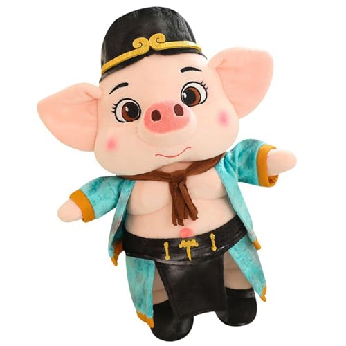 SELVFZ Weiche Plüsch Piggy Toy Chinesische Kulturliebhaber Für Sammlung Geburtstagsgeschenk Cartoon Pigsy Plüsch Spielzeug Weiche Kuschelige Puppen Gefülltes Spielzeug SELVFZ Weiche Plüsch Piggy Toy Chinesische Kulturliebhaber Für Sammlung Geburtstagsgeschenk Cartoon Pigsy Plüsch Spielzeug Weiche Kuschelige Puppen Gefülltes Spielzeug von SELVFZ