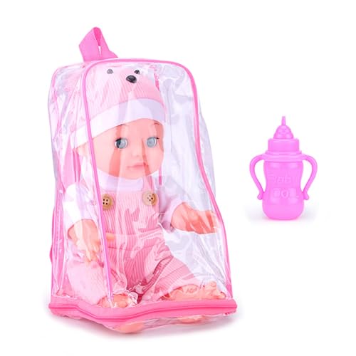 SELVFZ Wiedergeborene Babypuppen 13-Zoll Jungen Mädchen Weicher Ganzkörper Realistische Neugeborene Mit Fütterungsflasche & Kleidung SELVFZ Wiedergeborene Babypuppen 13-Zoll Jungen Mädchen Weicher Ganzkörper Realistische Neugeborene Mit Fütterungsflasche & Kleidung von SELVFZ
