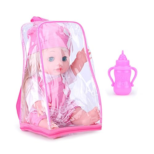 SELVFZ Wiedergeborene Babypuppen 13-Zoll Jungen Mädchen Weicher Ganzkörper Realistische Neugeborene Mit Fütterungsflasche & Kleidung SELVFZ Wiedergeborene Babypuppen 13-Zoll Jungen Mädchen Weicher Ganzkörper Realistische Neugeborene Mit Fütterungsflasche & Kleidung von SELVFZ