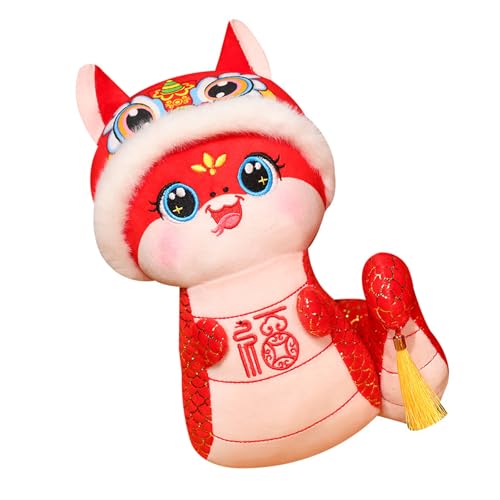 SELVFZ Zodiacs Snake Stofftiere Plüsch Spielzeug Kleine Schlangenjahr Maskottchen Plüschspielzeug Schönes Weiches Plüsch Für Neujahrdekorationen von SELVFZ