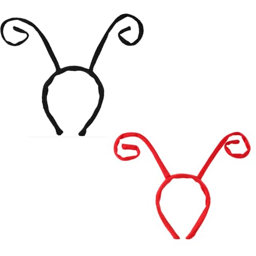 Schmetterling Antennen Stirnband Samtes Haarbandkostüm Für Halloween Cosplay Partys Kostümzubehör Schmetterling Antenne von SELVFZ