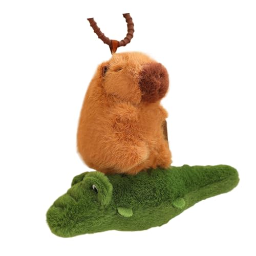Schöne Capybaras Plüsch Keychain Anhänger Spielzeug Und Tasche Charme Accessoires Für Kinder Und Frauen 9/12 cm Stofftiere Puppen Schöne Capybaras Plüsch Keychain Anhänger Spielzeug Und Tasche Charme Accessoires Für Kinder Und Frauen 9/12 cm Stofftiere Puppen von SELVFZ