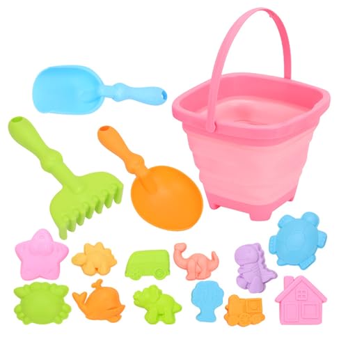 Seaside Sandspielzeug Mit Faltbarem Bucklet Für Kindersandskulptur Form Strand Sandeimer Kinder Party Spiel Strand Sandset Playset Playset von SELVFZ