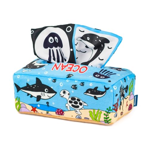 Sensorisches Spielzeug Für Babys Tissue Box Spielzeug Farbenfrohe Weiche Schals Kinderspielzeug Ziehen Gewebe Aktivitäten Geschenk Für Baby Sensorisches Spielzeug Für Babys Tissue Box Spielzeug Farbenfrohe Weiche Schals Kinderspielzeug Ziehen Gewebe Aktivitäten Geschenk Für Baby von SELVFZ