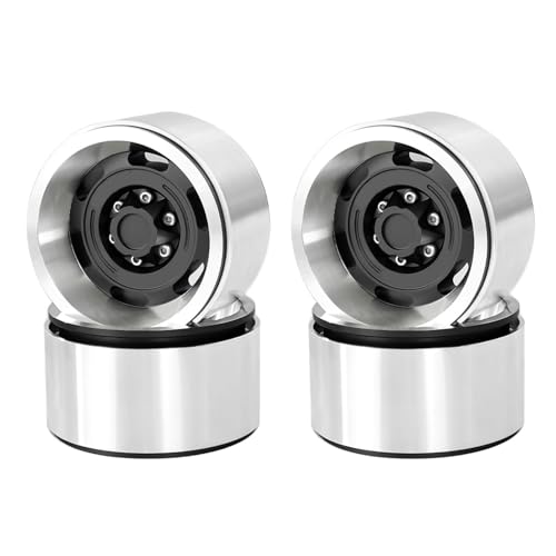 Set Von 4 Fernbedienungs Steuerrad Felgen Metallrad Felgen Werkzeug Für Modellversorgungen Für Spielzeugauto Sammler Für Crawler von SELVFZ