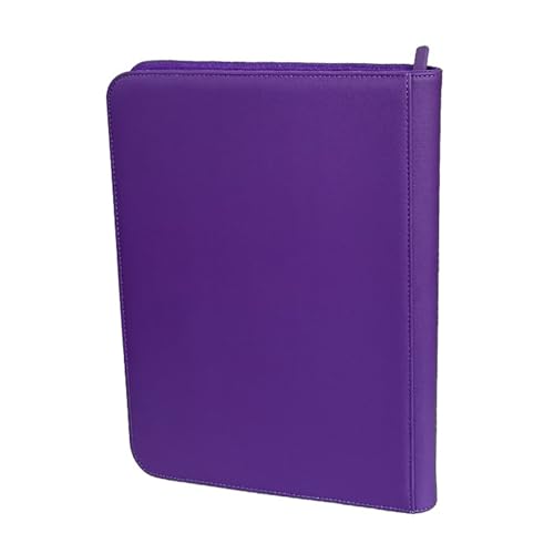 Sicheres Reißverschluss Trading Card Organisatoren 4 Taschen Design Schützt 160 Sammlersportspielkarten Aufbewahrung Album Case Collectible Card Organizer von SELVFZ