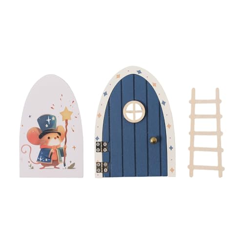 Sicheres Winziges Mausentür Dekoratives Holzzubehör Für Dollhouses Enthusiasten Und Sammler Sammler Miniaturtür von SELVFZ
