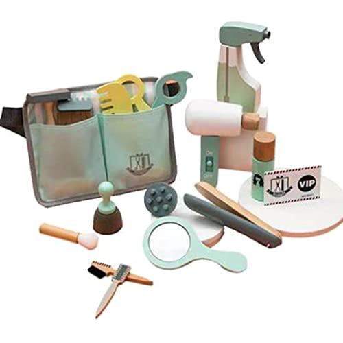 Simulation Friseur Make Up Spielzeug Vorgeben Spielzeug Realistische Kosmetische Schönheit Set Für W/Hair Scissor Comb Kids Girl Make Up Spielzeug Für Mädchen Zu Tun So Tun Für Kinder Girls von SELVFZ