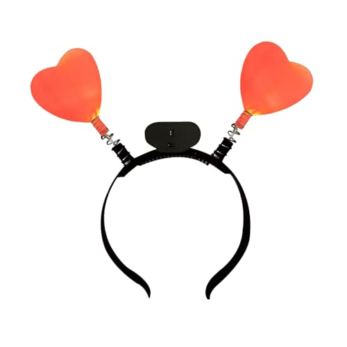 Spring Heart Stirnbänder Neuheit Maskeraden Hair Hoop Antiskid Kopfbedeckung Für Partyliebhaber Und Kinder Geburtstagsfeier Kopfbedeckung von SELVFZ
