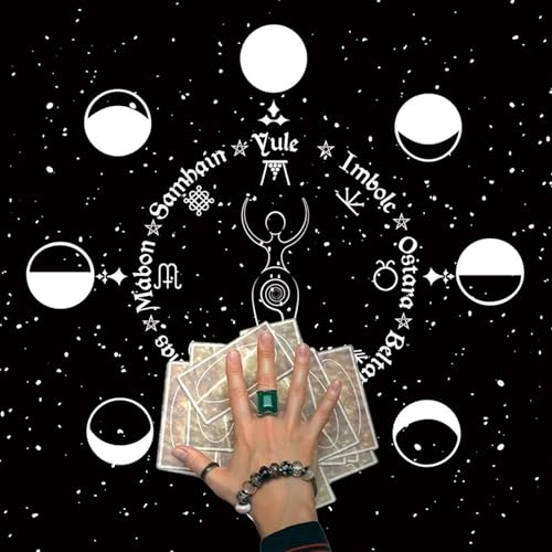 Square Form Pendulum Divination Tischdecke Brettspiel Tarot Pad Tischtuch Astrologie Oracles Brettspiel Matte von SELVFZ
