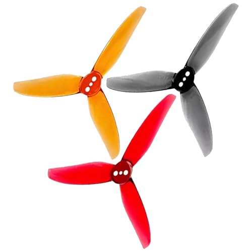 Starke Kleine Blatt Propeller 3 Zoll Drohnenzubehör Aerodynamischer Set Für Hurricane3020 High Schub FPV Racing von SELVFZ