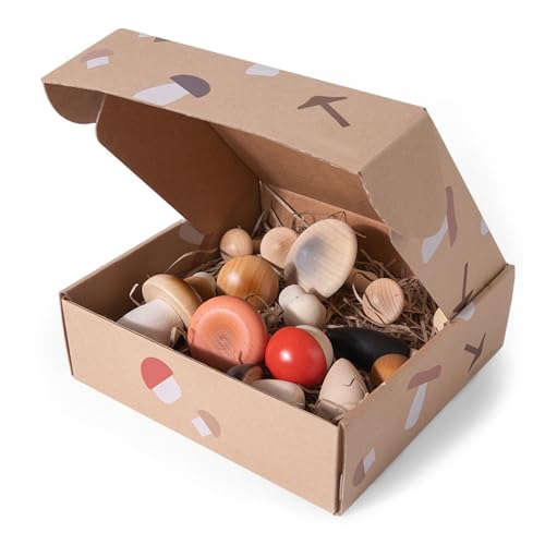 Tisch Für Spielzeugspielzeug Realistisches Puzzlespielzeug Tragbarer Mushroon Picking Game Developmental Game Set Für Creative Ki Pilzmodell von SELVFZ