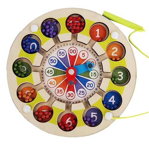 Tragbare Magnetische Farbsortierung Berechnen Sie Die Erleuchtung des Kindes Frühes Lernen Farbsortierspielzeug Walking Perlen Spielzeug von SELVFZ
