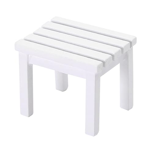 SELVFZ Wood Chairs Dolls House Möbel Miniatursitze Garden Park Bänke 1/12 Skala Handwerksbehörde von SELVFZ