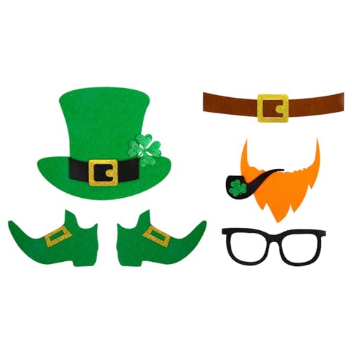Irische Feier-Party-Dekorationen, Patricks-Day-Dekorationen, einzigartige Filz-Dekoration für ein unvergessliches Ereignis, Partyzubehör von SELiLe