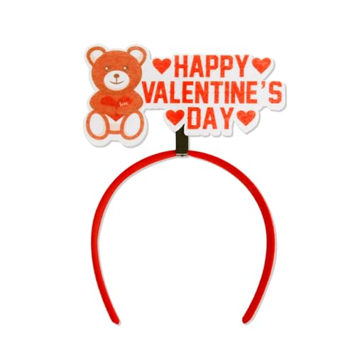 Modischer Valentinstag-Kopfschmuck, stilvolles Haarband, Schmuck für Partys, Bühnenauftritte, Kopfbedeckung, Ornament, Cartoon-Thema von SELiLe