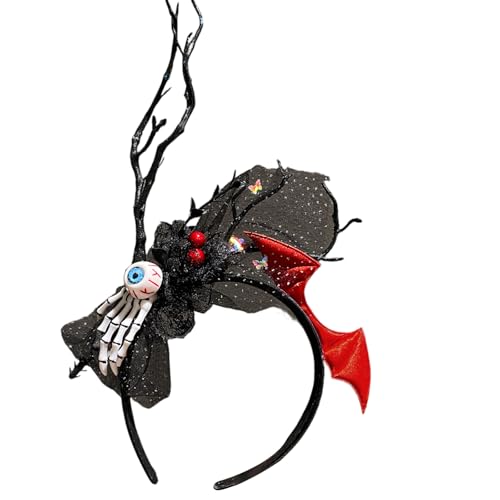 SELiLe Kinderparty Skelett Stirnband Halloween Themen Party Haarhoop Rollenspiel SELiLe Kinderparty Skelett Stirnband Halloween Themen Party Haarhoop Rollenspiel von SELiLe